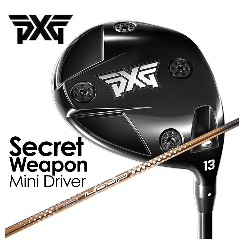 【百貨店大売り出し！全品10倍！ 6/4 20:00 - 6/11 01:59まで】PXG Secret Weapon (シークレットウェポン) ミニドライバーシンカグラファイトLOOP基本形 LT立て坑