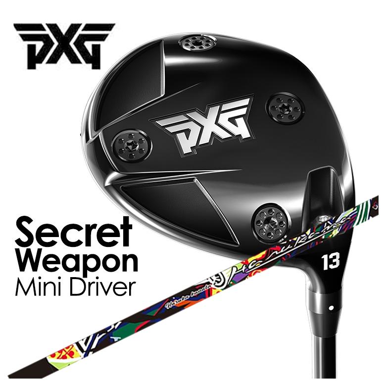 【全品ポイント5倍!4/14 20:00 - 4/17 09:59まで】 PXG Secret Weapon (シークレットウェポン) ミニドライバー Threering（スリリング） ハルカナ HARUKANA 2ndバージョン シャフト