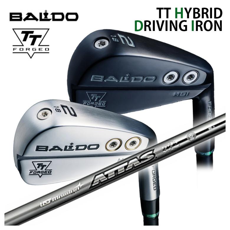 【百貨店大売り出し！全品10倍！ 6/4 20:00 - 6/11 01:59まで】BALDO バルドTT HYBRID DRIVING IRON変わり種 ドライビング アイアンHDI アイアン型ありがた味UST マミヤATTAS IRON アッタスアイアンシャフト
