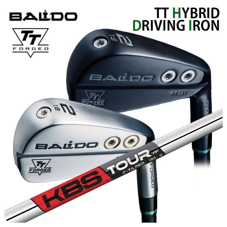 【全品ポイント5倍！5/2 00:00 - 5/6 23:59まで】【特注カスタムクラブ】BALDO バルドTT HYBRID DRIVING IRONハイブリッド ドライビング アイアンHDI アイアン型ユーティリティKBS C-TAPER シーテーパー シャフト