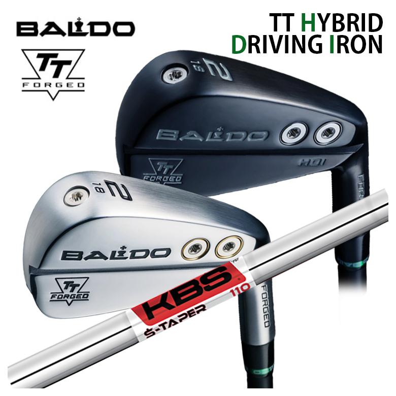 【百貨店大売り出し！全品10倍！ 6/4 20:00 - 6/11 01:59まで】BALDO バルドTT HYBRID DRIVING IRON変わり種 ドライビング アイアンHDI アイアン型ありがた味KBS S-TAPER エステーパー 立て坑