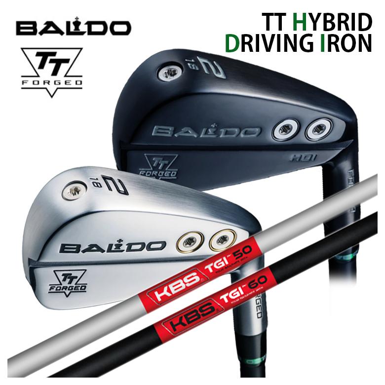 【特注カスタムクラブ】BALDO バルド TT HYBRID DRIVING IRON ハイブリッド ドライビング アイアン HDI アイアン型ユーティリティ KBS TGI カーボンシャフト