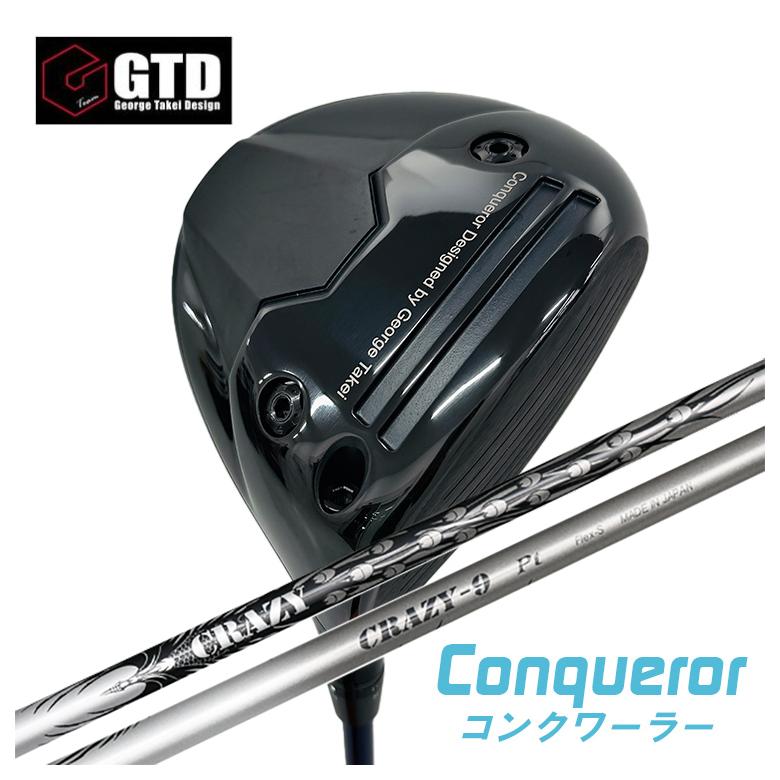 最新　美品GTD ドライバーコンクワーラー Conqueror 楽天市場】GTD（ジョージ武井デザイン）Conqueror コンク