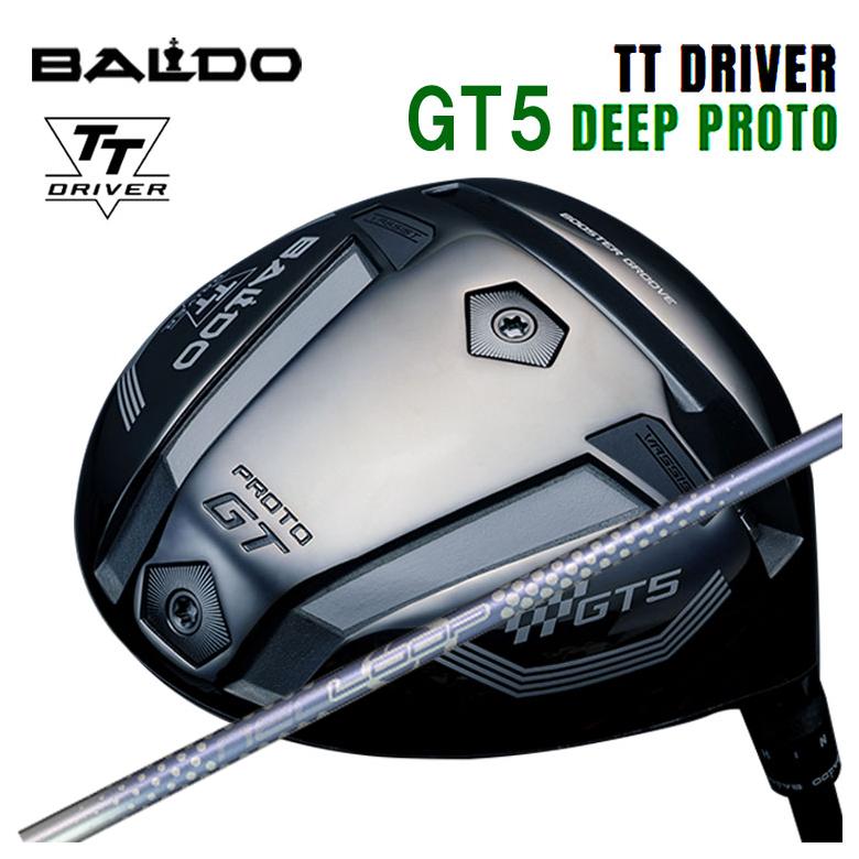 【全品ポイント5倍!4/14 20:00 - 4/17 09:59まで】 【カスタムクラブ】 バルド BALDO TT ドライバー GT5 DEEP (ディープ) PROTO シンカグラファイト ネオ・ループ　バブルライトEV シャフト NEO LOOP BubbleLight :: EV