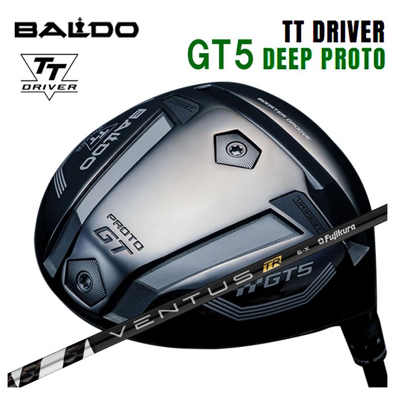 バルド BALDOTT １番ウッド GT5 DEEP (ディープ) PROTO藤倉 ベンタス TR 黒いことVENTUS TR BLACK 立て坑