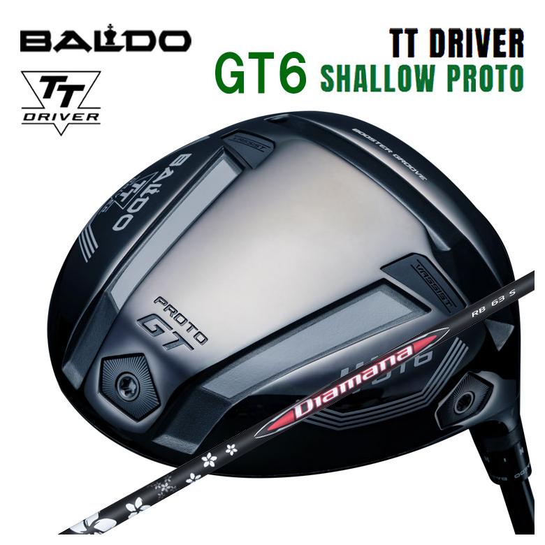 【百貨店大売り出し！全品10倍！ 6/4 20:00 - 6/11 01:59まで】バルド BALDOTT １番ウッド GT6 SHALLOW (シャロー) PROTO三菱ケミカル Diamana RB ディアマナ RB 立て坑