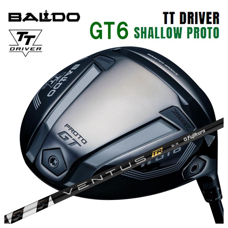 バルド BALDOTT １番ウッド GT6 SHALLOW (シャロー) PROTO藤倉 ベンタス TR 黒いことVENTUS TR BLACK 立て坑