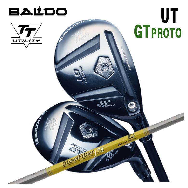 【全品ポイント5倍!4/14 20:00 - 4/17 09:59まで】 【特注カスタムクラブ】バルド BALDO TT ユーティリティ GT プロト TT UTILITY GT PROTO エアロテック スチールファイバーJシリーズ シャフト