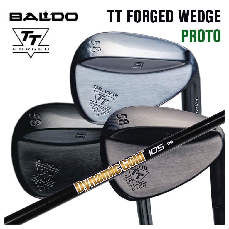 【全品ポイント5倍！7/19 20:00～7/26 1:59】バルド BALDO TT フォージドウェッジ プロトTT FORGED WEDGE PROTOトゥルーテンパーダイナミックゴールド105 オニキスブラック ONYX BLACK シャフト｜第一ゴルフ　カスタムクラブ専門店