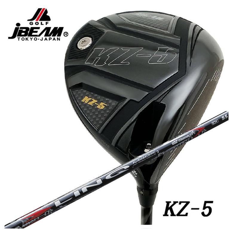 【全品ポイント5倍！7/19 20:00～7/26 1:59】JBEAM（Jビーム）KZ-5 ドライバーUSTマミヤ LIN-Q RED EX【リンク】レッド シャフト｜第一ゴルフ　カスタムクラブ専門店 66,974円