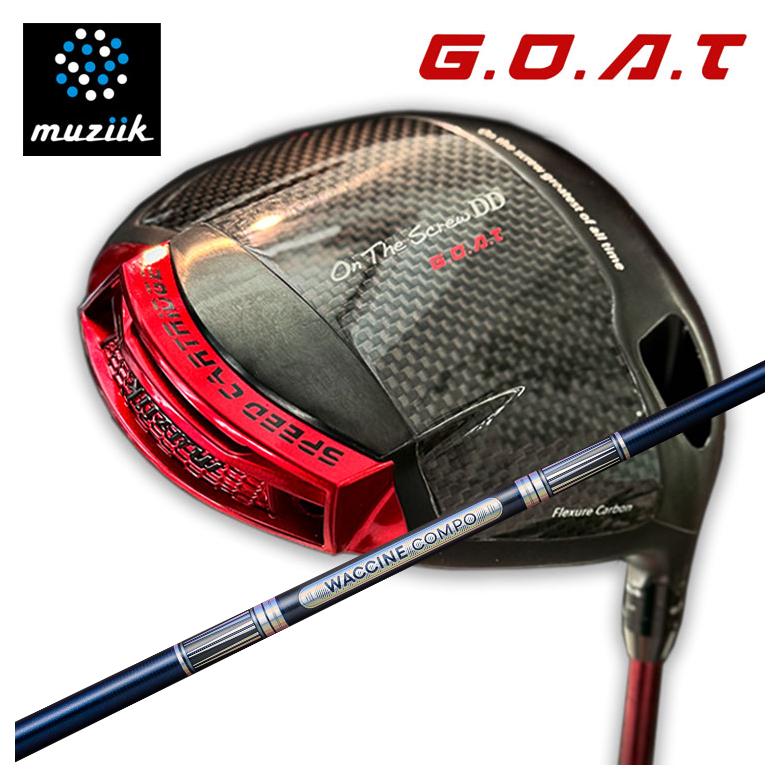 【全品ポイント5倍！4/4 20:00-4/10 1:59まで】 (カスタムクラブ)ムジーク オン ザ スクリューDD G.O.A.T ドライバー グラビティ ワクチンコンポ GR301 DR用シャフト muziik On The Screw DD G.O.A.T