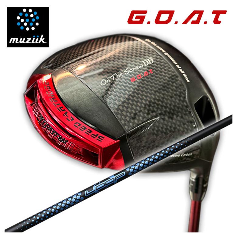 【全品ポイント5倍！4/4 20:00-4/10 1:59まで】 (カスタムクラブ)ムジーク オン ザ スクリューDD G.O.A.T ドライバー シンカグラファイト LOOPプロトタイプ JJシャフト muziik On The Screw DD G.O.A.T