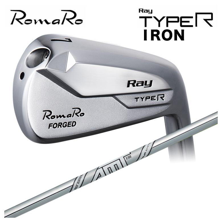 ロマロ RomaRo Ray TYPE R アイアン トゥルーテンパー ダイナミックゴールドAMT TOUR WHITE シャフト