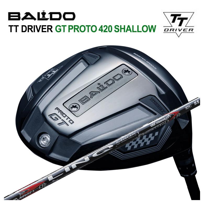 【百貨店大売り出し！全品10倍！ 6/4 20:00 - 6/11 01:59まで】バルド BALDOTT １番ウッド GT PROTO 420 SHALLOWUSTマミヤ LIN-Q RED EX【繋がり】赤いこと 立て坑