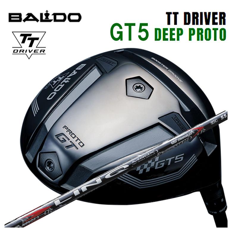 【百貨店大売り出し！全品10倍！ 6/4 20:00 - 6/11 01:59まで】バルド BALDOTT １番ウッド GT5 DEEP (ディープ) PROTOUSTマミヤ LIN-Q RED EX【繋がり】赤いこと 立て坑