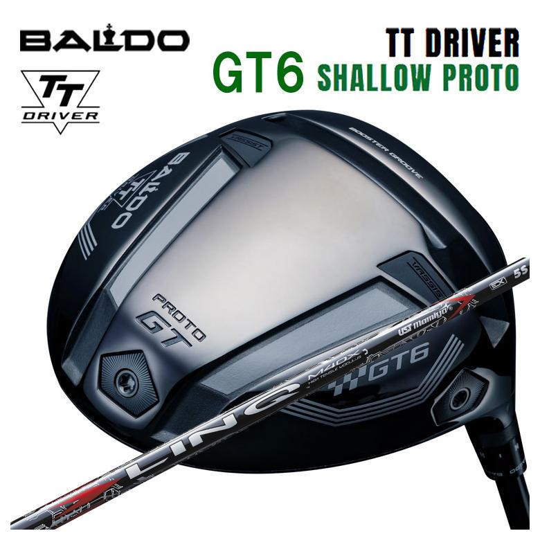バルド BALDOTT １番ウッド GT6 SHALLOW (シャロー) PROTOUSTマミヤ LIN-Q RED EX【繋がり】赤いこと 立て坑
