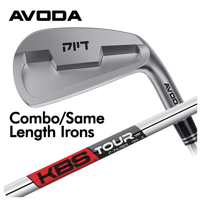 【百貨店大売り出し！全品10倍！ 6/4 20:00 - 6/11 01:59まで】アボダゴルフ AVODACombo/Same Length Ironsジャズバンド/セイム レングス アイアンKBS C-TAPER シーテーパー 立て坑