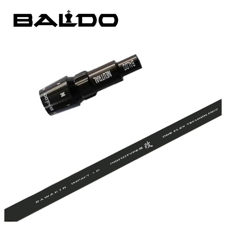 【全品ポイント5倍!4/14 20:00 - 4/17 09:59まで】 【スリーブ付きシャフト】バルド BALDO スリーブ DAWAKIN(ダワキン) IMPACT(インパクト)＋D PROTOTYPE(プロトタイプ) III改 ドライバー用 シャフト