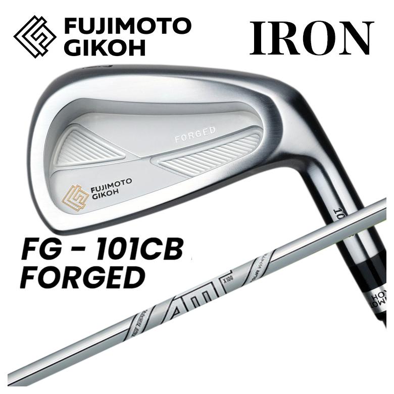 【特注カスタムクラブ】藤本技工 FG 101CB FORGED アイアン トゥルーテンパー ダイナミックゴールドAMT TOUR WHITE シャフト