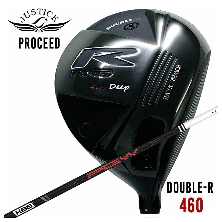 JUSTICK（ジャスティック）PROCEED DOUBLE-R 460 ドライバーKBS PGW PLAYERS GRAPHITE WOODプレイヤーズ グラファイト ウッド シャフト｜第一ゴルフ　カスタムクラブ専門店