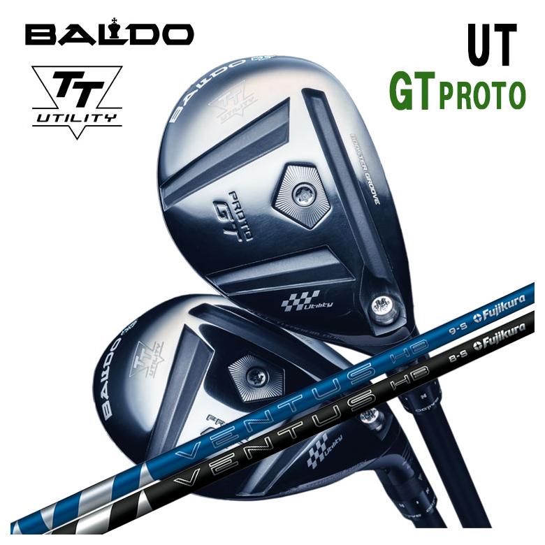 【全品ポイント5倍！4/4 20:00-4/10 1:59まで】 【特注カスタムクラブ】バルド BALDO TT ユーティリティ GT プロト TT UTILITY GT PROTO 藤倉 フジクラ VENTUS HB ベンタス ハイブリッド ブルー／ブラック シャフト