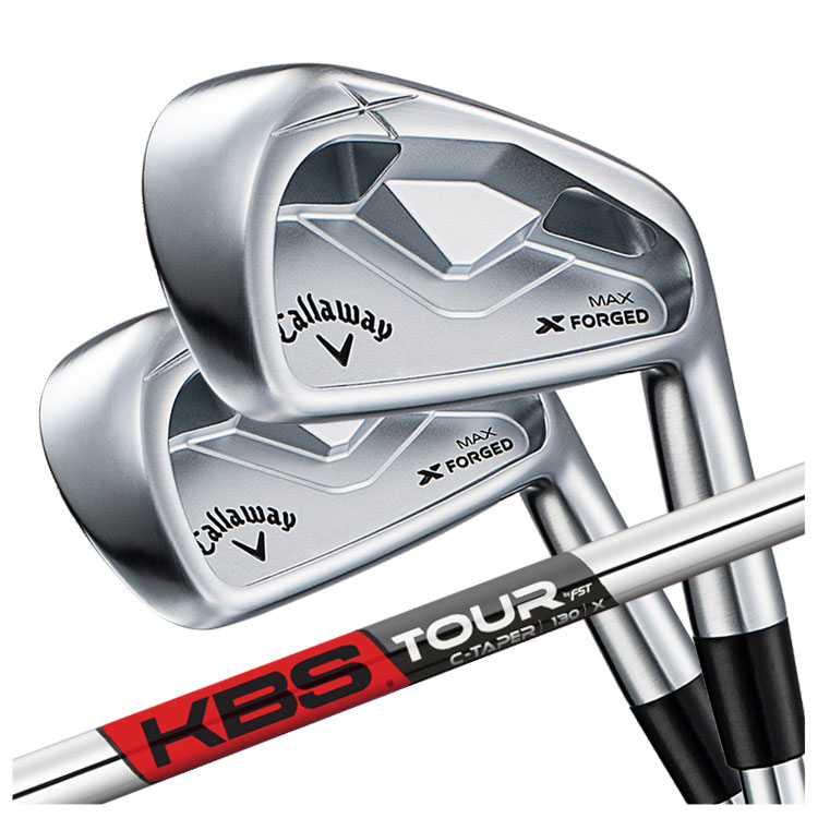 キャロウェイ X FORGED MAX アイアンKBS C-TAPER C-テーパー 立て坑6I～PW(5本仕掛ける)Callaway X フォージド マックス【第一ゴルフ一風変わった】