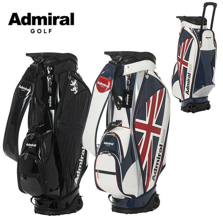 楽天市場】アドミラル ゴルフ キャスター付き キャディバッグ カート型