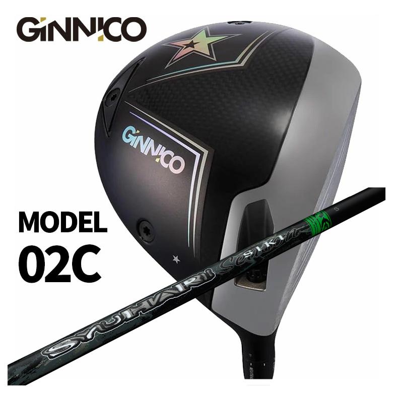 【全品ポイント5倍！7/19 20:00～7/26 1:59】GINNICO ジニコ MODEL02C ドライバー【One Star★】【Two Star★★】Threering（スリリング） SYUHARI SIKI シュハリ シキ シャフト｜第一ゴルフ　カスタムクラブ専門店 81,675円