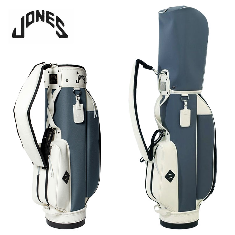 ジョーンズ カートキャディバッグライダー ゴルフ御徒面子 濃灰色JONES RIDER Ripstop GOLF BAG Charcoal8.5型 ゴルフ