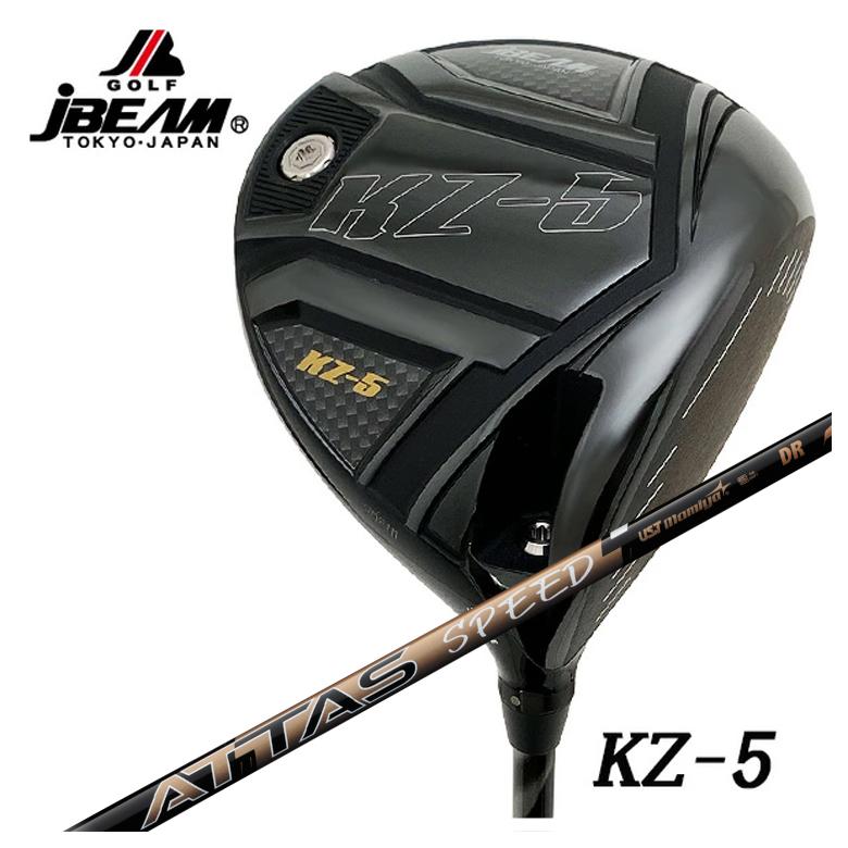 【百貨店大売り出し！全品10倍！ 6/4 20:00 - 6/11 01:59まで】JBEAM（J光束）KZ-5 １番ウッドUSTマミヤATTAS SPEED(アッタススピード) DR 立て坑