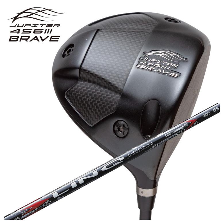 【百貨店大売り出し！全品10倍！ 6/4 20:00 - 6/11 01:59まで】ジュピター JUPITER 456BRAVE III １番ウッドUSTマミヤ LIN-Q RED EX【繋がり】赤いこと 立て坑