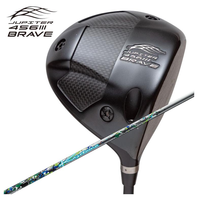 ジュピター JUPITER 456BRAVE III ドライバー Threering（スリリング） KAZETOMO カゼトモ シャフト