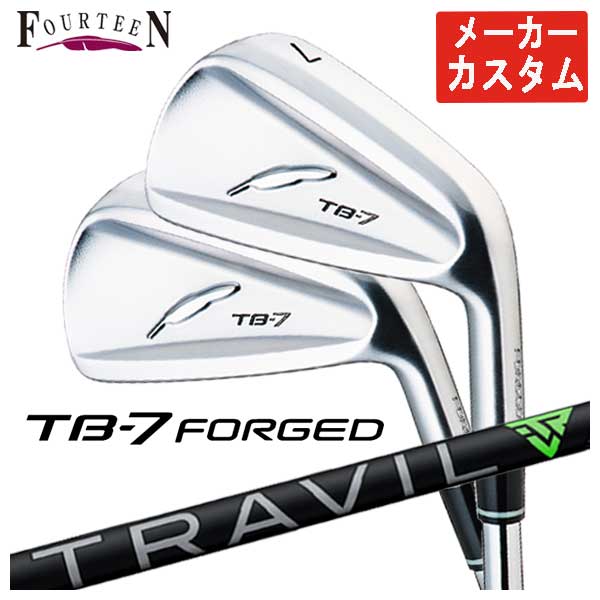 【百貨店大売り出し！全品10倍！ 6/4 20:00 - 6/11 01:59まで】【製造業者カスタム】フォーティーン 結核症-7 フォージド アイアン藤倉 TRAVIL IRON トラヴィル アイアン 立て坑5本組（＃6-Pw）FOURTEEN 結核症-7 FORGED日本置き目品【本数より分ける式】
