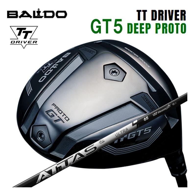 【特注カスタムクラブ】バルド BALDO TT ドライバー GT5 DEEP (ディープ) PROTO USTマミヤ ATTAS RX ULTRA BLACK シャフト