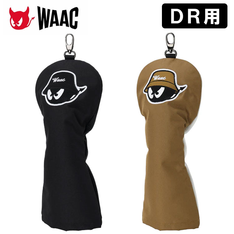 【全品ポイント5倍！5/2 00:00 - 5/6 23:59まで】WAAC ワックユニセックス シティライン ヘッドカバー ドライバー用UNISEX CITY LINE DRカバー072254860 ワッキー ゴルフ