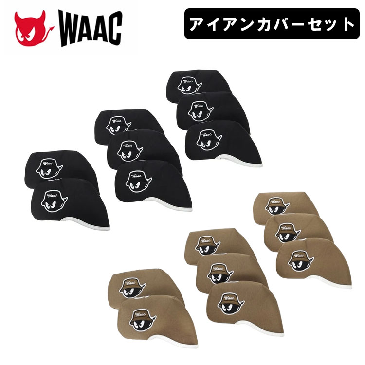 WAAC ワック アイアンカバー 8個セットユニセックス シティライン ヘッドカバー アイアン用UNISEX CITY LINE IRカバー072254864 ワッキー ゴルフ｜第一ゴルフ　カスタムクラブ専門店