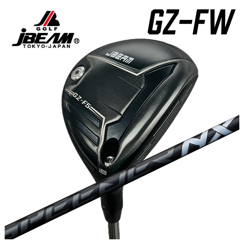 【特注カスタムクラブ】 JBEAM（Jビーム） GZ-FW フェアウェイウッド藤倉(Fujikura フジクラ)スピーダー SPEEDER NX BLACK （ブラック）シャフト