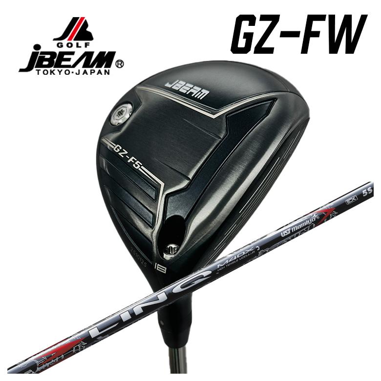 【特注カスタムクラブ】 JBEAM（Jビーム） GZ-FW フェアウェイウッド USTマミヤ LIN-Q RED EX【リンク】レッド シャフト
