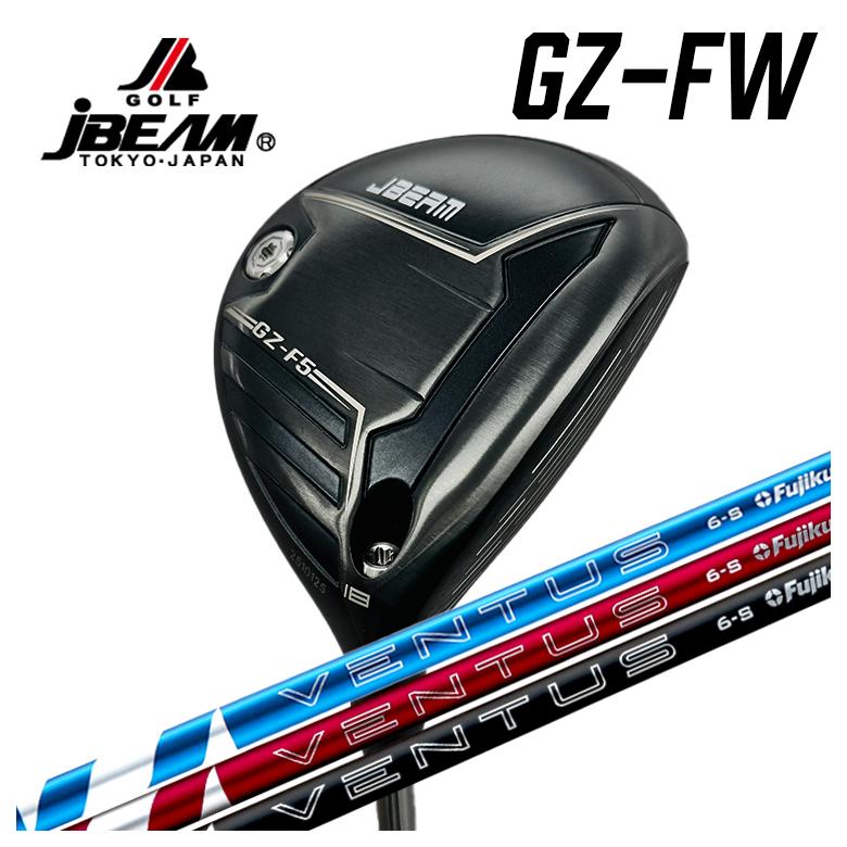【特注カスタムクラブ】 JBEAM（Jビーム） GZ-FW フェアウェイウッド 藤倉 フジクラ ベンタス 24 VENTUS【BLUE・RED・BLACK】シャフト