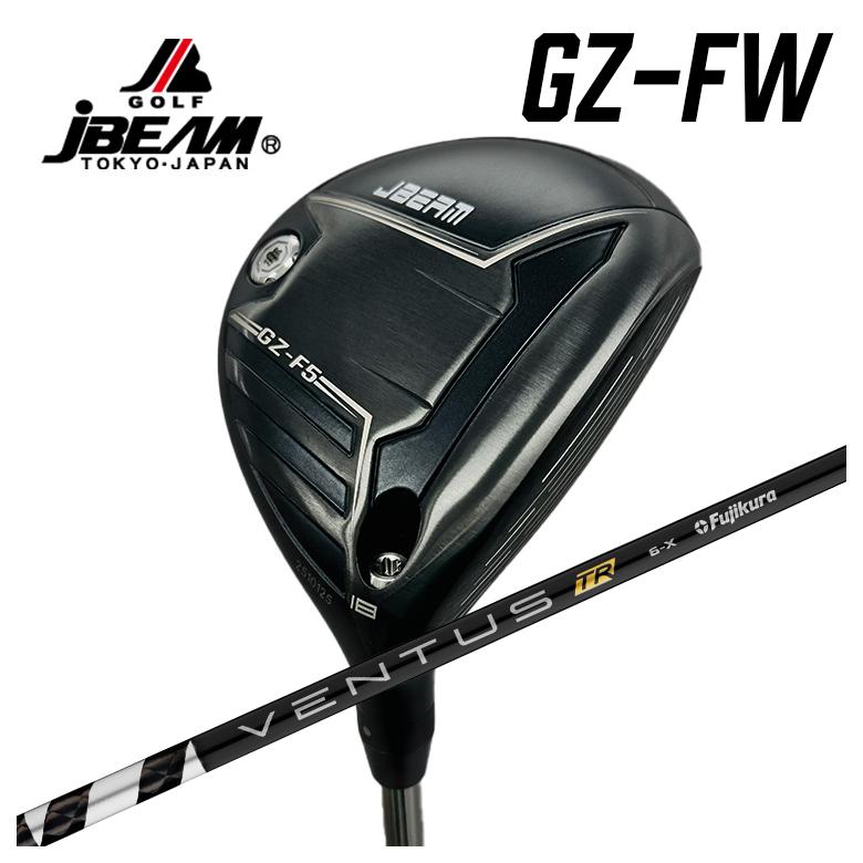 【全品ポイント5倍！7/19 20:00～7/26 1:59】JBEAM（Jビーム） GZ-FW フェアウェイウッド藤倉(Fujikura フジクラ)ベンタス TR ブラックVENTUS TR BLACK シャフト｜第一ゴルフ　カスタムクラブ専門店
