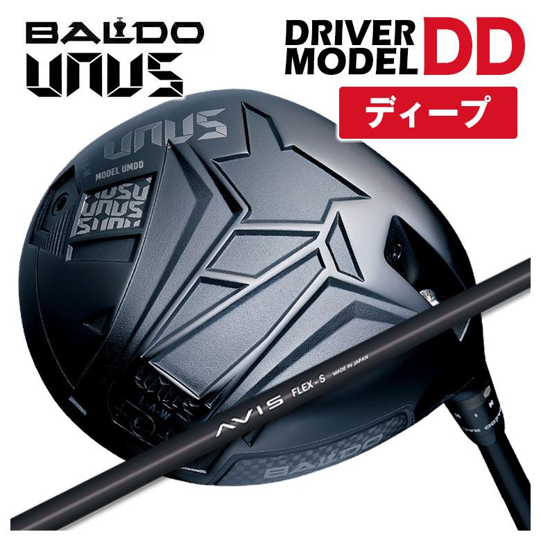 【全品ポイント5倍！4/4 20:00-4/10 1:59まで】 【特注カスタムクラブ】【ディープフェース】バルド BALDO UNUS (ウヌス) MODEL DD ドライバー 2026 クレイジー(CRAZY) AVIS アヴィス シャフト