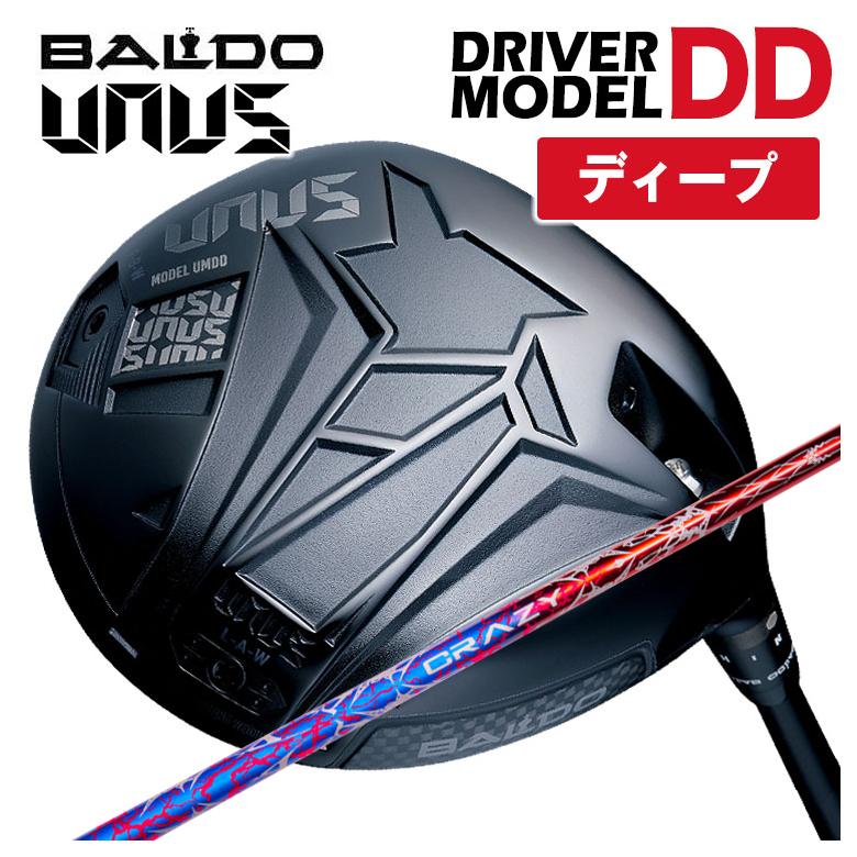 【全品ポイント5倍！4/4 20:00-4/10 1:59まで】 【特注カスタムクラブ】【ディープフェース】バルド BALDO UNUS (ウヌス) MODEL DD ドライバー 2026 CRAZY クレイジー BLAZEUS ブラゼウス シャフト