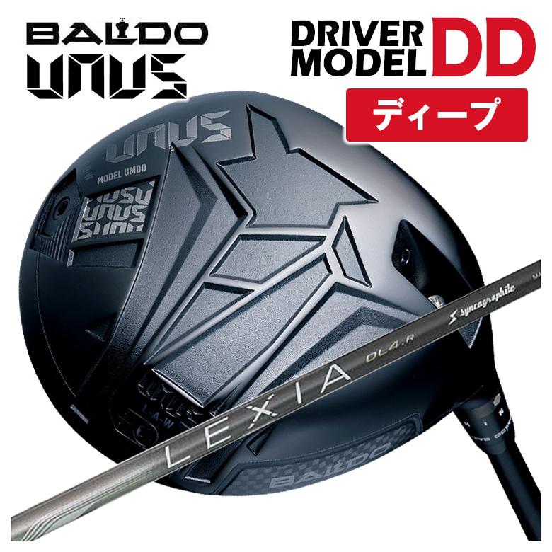 【全品ポイント5倍!4/14 20:00 - 4/17 09:59まで】 【特注カスタムクラブ】【ディープフェース】バルド BALDO UNUS (ウヌス) MODEL DD ドライバー 2026 シンカグラファイト レクシア LEXIA for DRIVER シャフト
