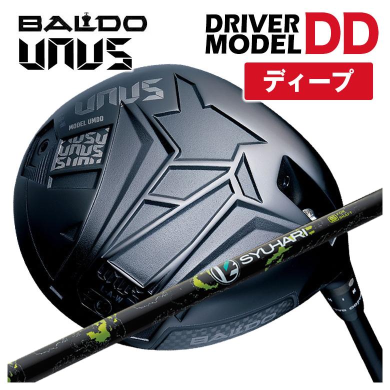 【全品ポイント5倍！4/4 20:00-4/10 1:59まで】 【特注カスタムクラブ】【ディープフェース】バルド BALDO UNUS (ウヌス) MODEL DD ドライバー 2026 Threering（スリリング） SYUHARI シュハリ シャフト