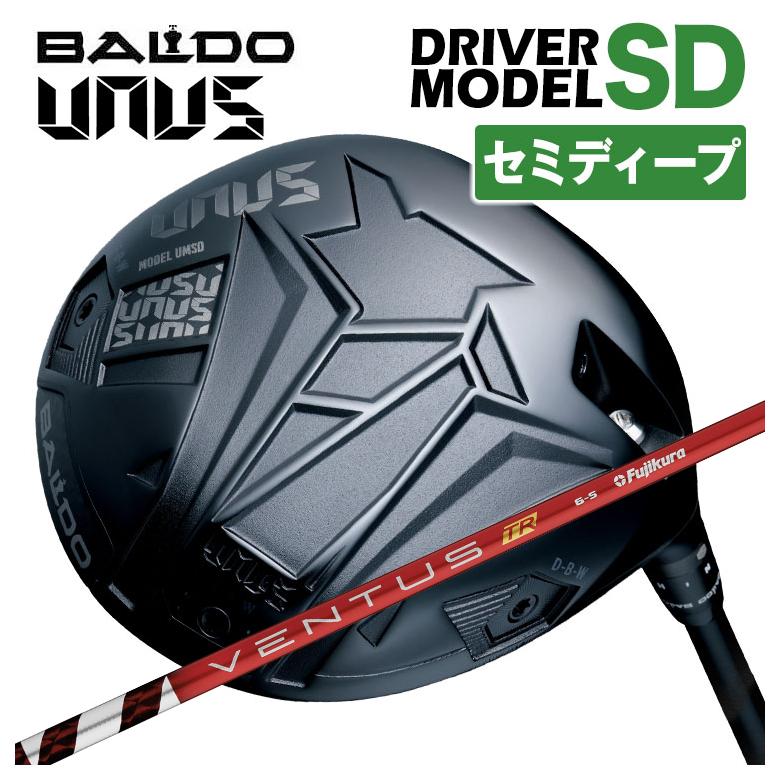 【特注カスタムクラブ】【セミディープフェース】バルド BALDO UNUS (ウヌス) MODEL SD ドライバー 2026 藤倉 フジクラ ベンタス TR レッド VENTUS TR RED シャフト