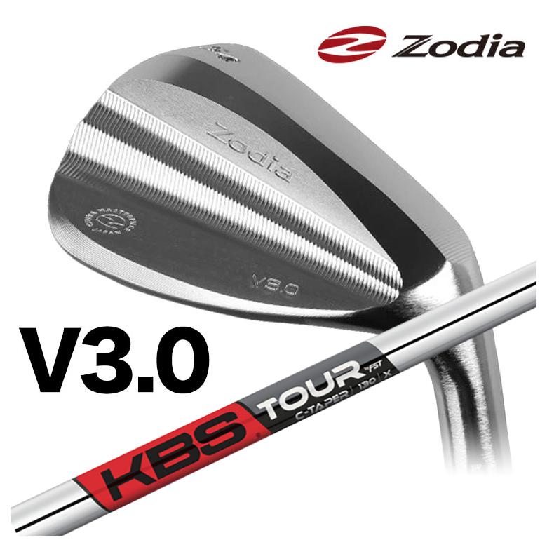 【全品ポイント5倍!4/14 20:00 - 4/17 09:59まで】 【特注カスタムクラブ】Zodia ゾディア V3.0 ウェッジ KBS C-TAPER シーテーパー シャフト