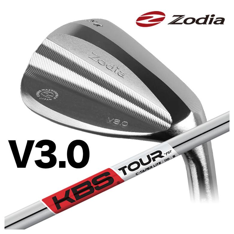 【全品ポイント5倍!4/14 20:00 - 4/17 09:59まで】 【特注カスタムクラブ】Zodia ゾディア V3.0 ウェッジ KBS C-TAPER LITE シーテーパーライト シャフト
