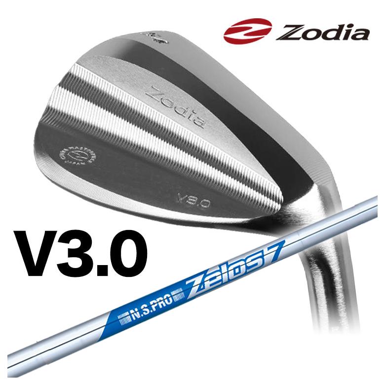 【全品ポイント5倍！4/4 20:00-4/10 1:59まで】 【特注カスタムクラブ】Zodia ゾディア V3.0 ウェッジ N.S.PRO ゼロス7 シャフト 26,455円