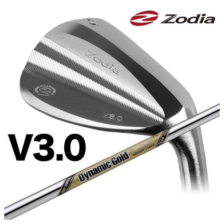 【全品ポイント5倍!4/14 20:00 - 4/17 09:59まで】 【特注カスタムクラブ】Zodia ゾディア V3.0 ウェッジ トゥルーテンパー ダイナミックゴールド EX ツアーイシュー シャフト