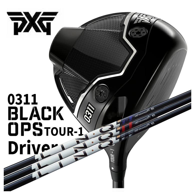 【百貨店大売り出し！全品10倍！ 6/4 20:00 - 6/11 01:59まで】PXG 0311 Black Ops (ブラックオプス) TOUR-1 １番ウッドUSTマミヤLIN-Q PowerCore 繋がり 力強さ中核グループ【BLUE】立て坑